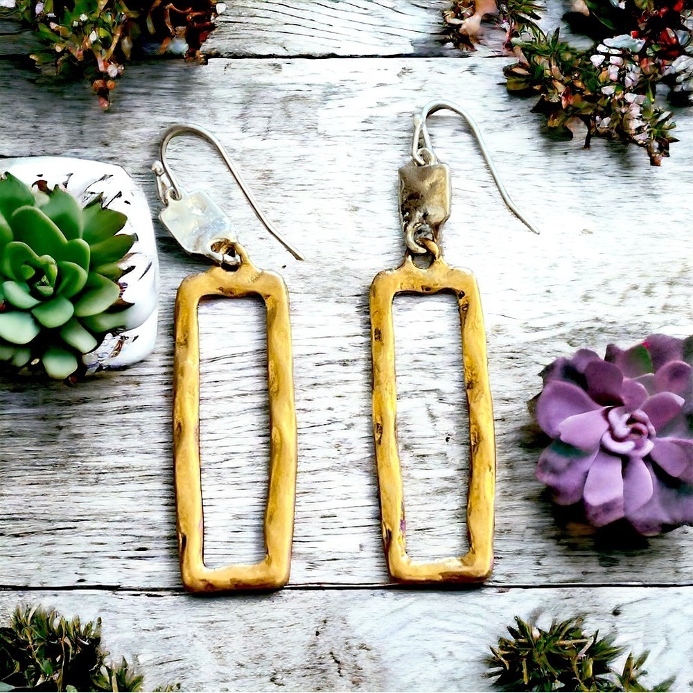 Gold Dangle Earrings
